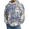 Men's Knit Hooded Sweatshirt Casual Long-Sleeve Sweatshirt