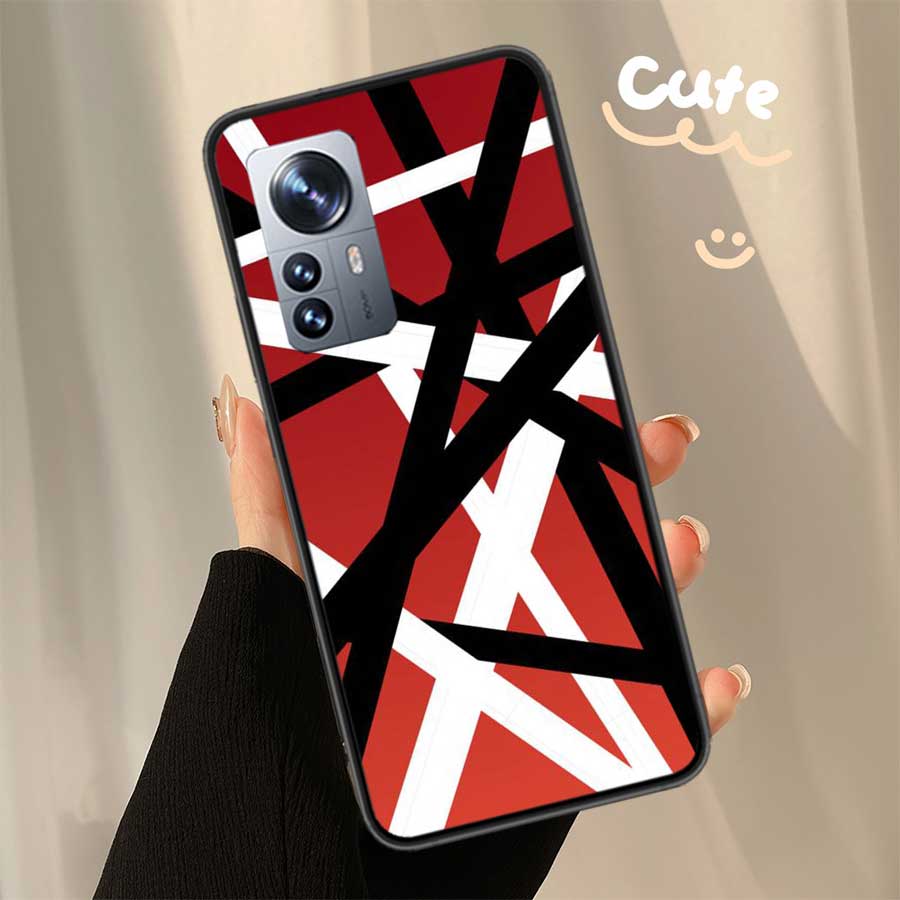 Eddie Van Halen Graphic Guitar Phone Case For Xiaomi Poco X7 X6 X5 X4 X3 GT NFC M4 M5 Pro 5G M3 Mi F6 F5 F4 F3 F2 F1 Capa Coque