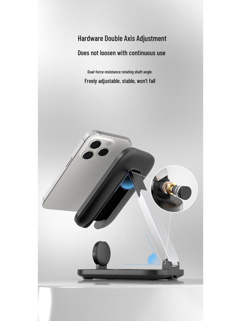 Foldable Magnetic 3-in-1 Wireless Charger for Apple Devices