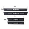 hrkqj5 For Ford Mondeo Luminous Door Threshold Stickers Scuff Scratch Car Door Threshold Protective Trunk Strips Anti kick Stickers