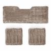Non-Slip Bottom Auto Seat Pad Soft Fluffy Car Interior Supplies Car Seat Cushion Set  Car Interior
