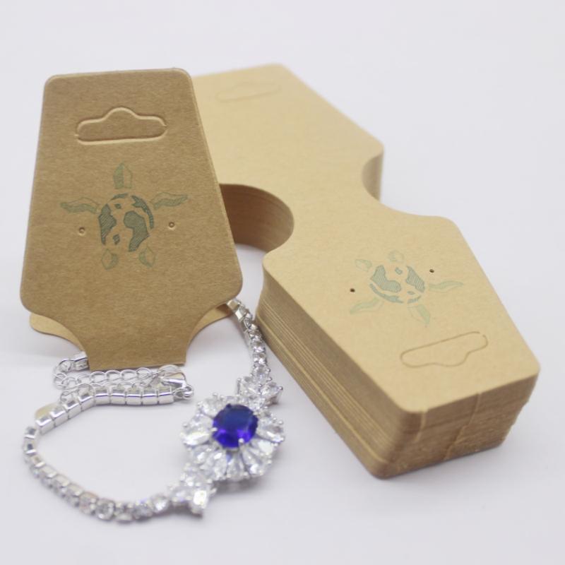 4,5x12 см набор из 50 украшений бумажная карточка ожерелье/браслет/аксессуар для волос этикетка для демонстрации