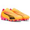 Футбольные бутсы Unisex Оранжевые 107754-03 для искусственного покрытия Ultra Match AG, для натуральных покрытий FG, износостойкие