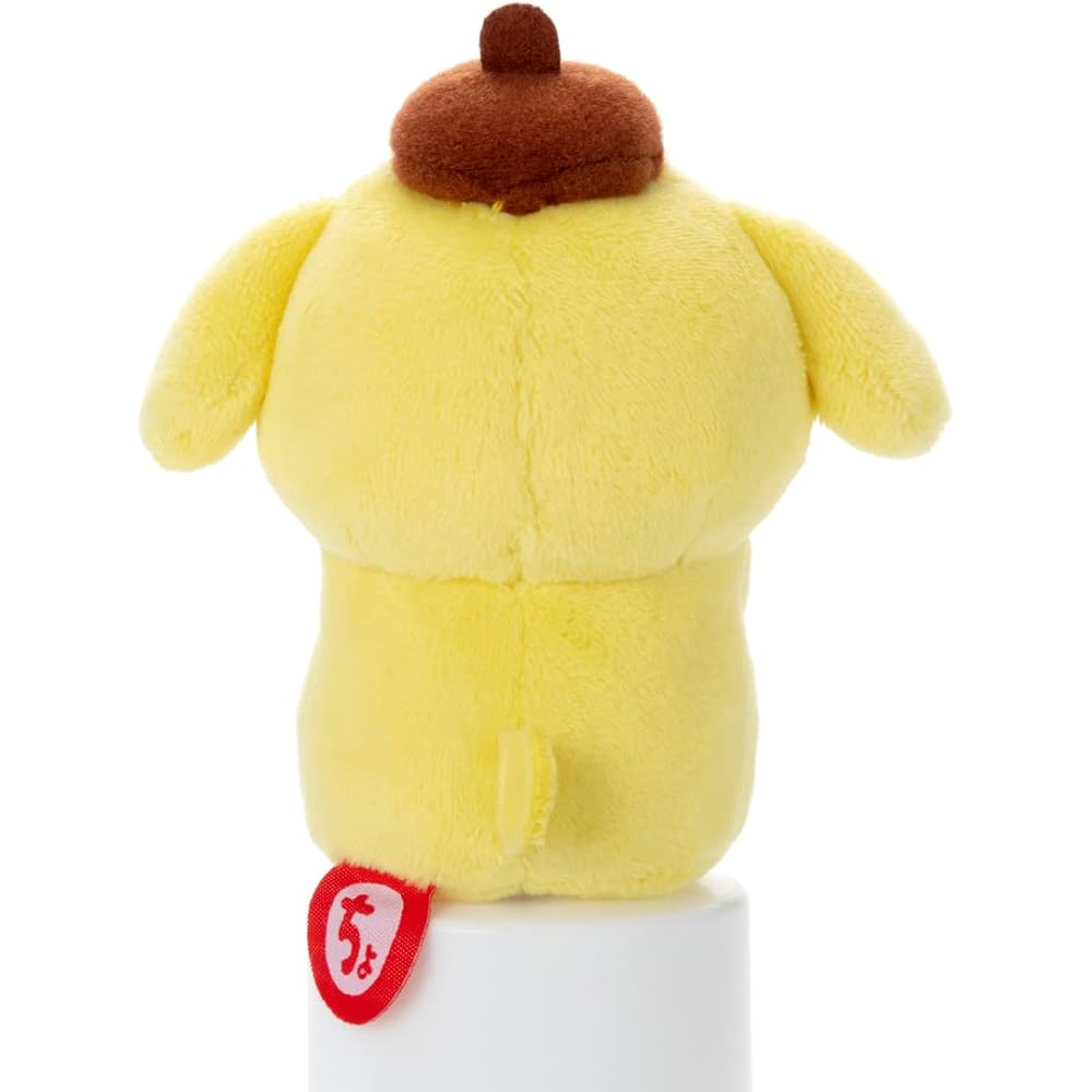 Sanrio Pompompurin Plush Toy 11cm Height Soft Stuffed Animal