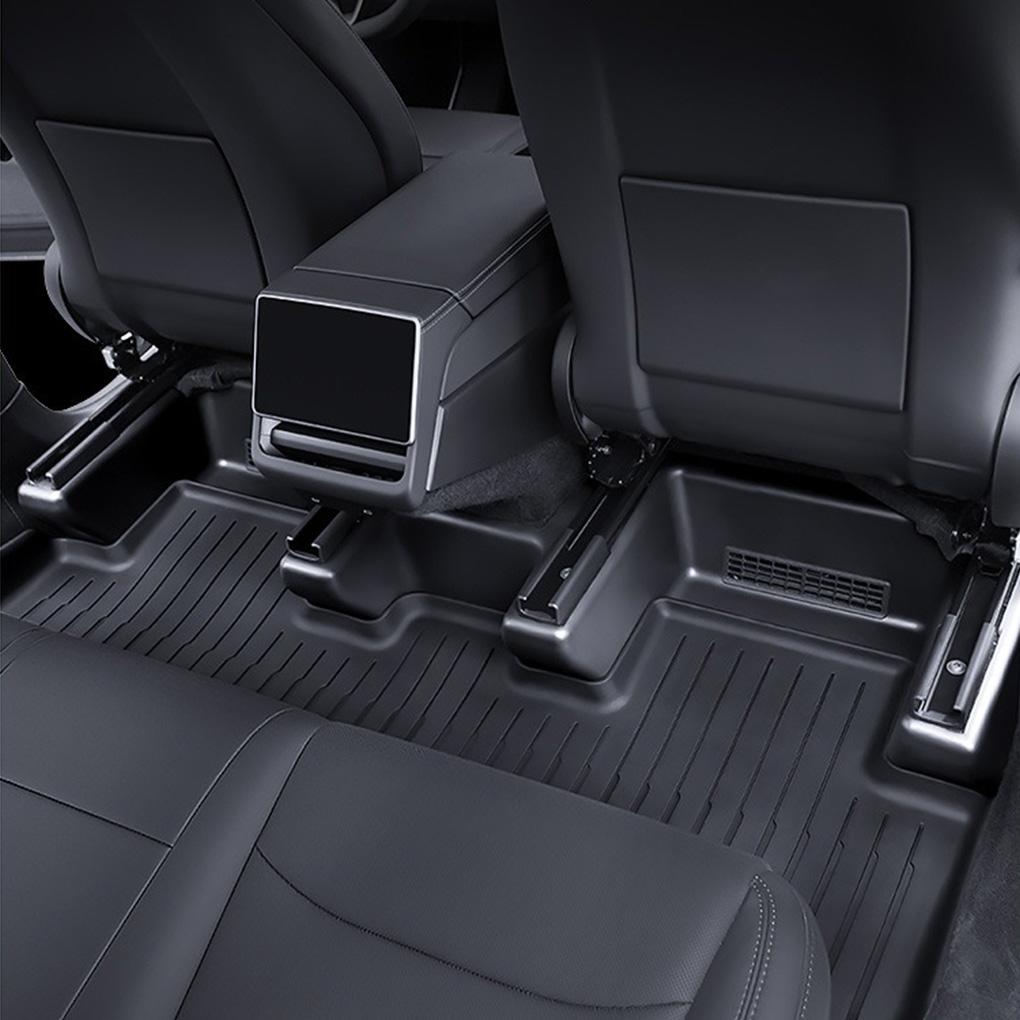 TPE For Tesla Model Y Juniper 2025 Under Seat Corner Guard Seat Slide Rails Protector Cover Anti-Kick Decor Car Accessories