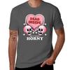 Dead Inside But Still Horny Funny Valentines Day Heart Skull Tshirt Dry Fit Athletic Short Sleeve Shirt