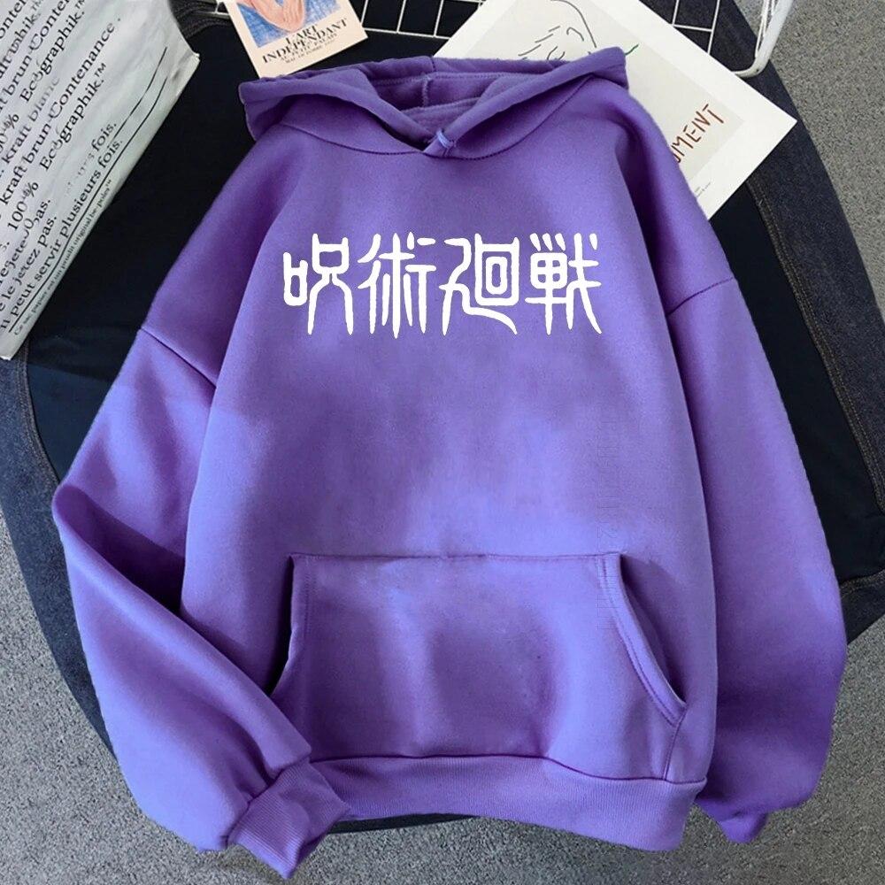 Hoodie Gojo Jujutsu Kaisen Hot Print Homme Hoodies Harajuku Daily Casual Unisex's Japan Anime Hooded Warm Autumn Unisex Clothing