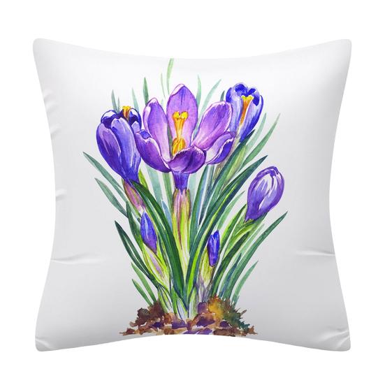 Наволочка пылезащитная потайная молния декоративная Счастливая Пасха Весенняя наволочка домашний декор ежедневное использование