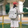 Dickies Japanese Style Unisex Casual Minimalist Daily Fashion Versatile Polyester Backpack Unisex backpack Pink Blue Beige DK-B040