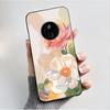 Пеналы с принтом для Nokia 110 4G 2024/HMD 110 4G/Nokia 125 4G 2024 Мягкий силиконовый черный чехол Милый цветочный мультяшный корпус