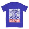 Винтажная футболка My Hero Academia Boku No Hero Academia All Might.png Мужская с круглым вырезом и коротким рукавом Одежда Хлопок Летние топы