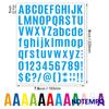 Colorful Number Alphabets Stickers Scrapbook Planning Free Combination Words For Diy Creative Decoration Funny Vinyl Sticker