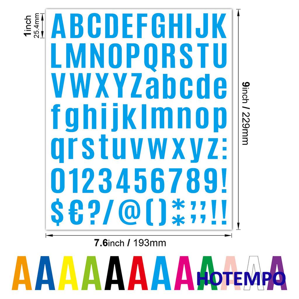 Colorful Number Alphabets Stickers Scrapbook Planning Free Combination Words For Diy Creative Decoration Funny Vinyl Sticker