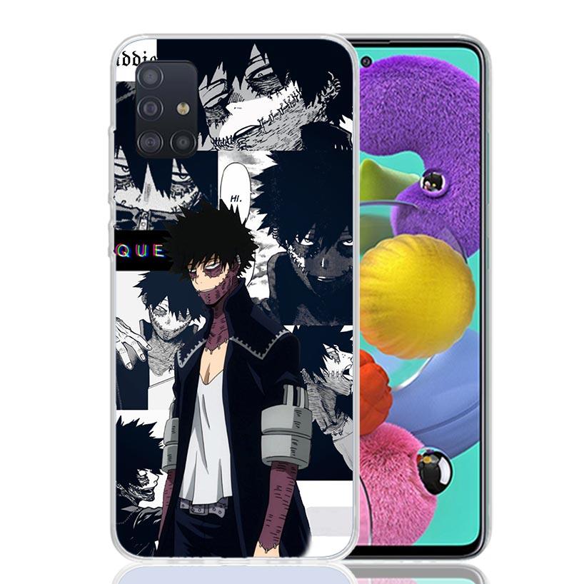 Чехол для телефона My Hero MHA Даби Bnha для Samsung Galaxy A52 A32 A22 A12 A02S A50S A30S A51 A31 AA71 Note 20 Ultra 10 S10 Plus Galaxy