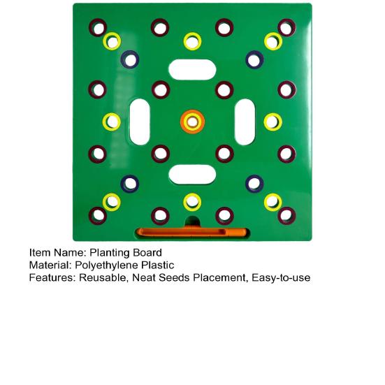 Доска для расстановки семян Шаблон для расстановки семян Инструмент для расстановки семян для точного размещения семян