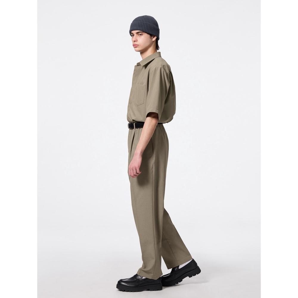 GU by Uniqlo Сухие зауженные широкие легкие брюки+ec длиной 75,5–79,5 см 