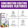 Sublimation Coating Spray Clothing Hot Stamping Heat Transfer Abrasion And Stain Resistance 100ml