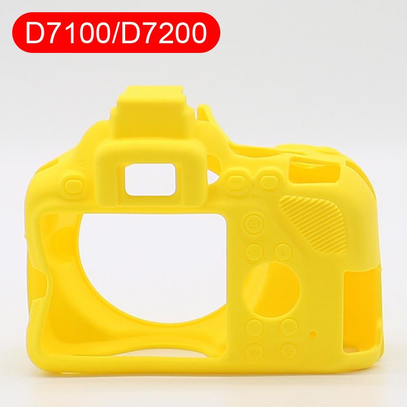 Мягкий силиконовый защитный чехол для камеры Nikon D7000 D7100 D7200 D7500