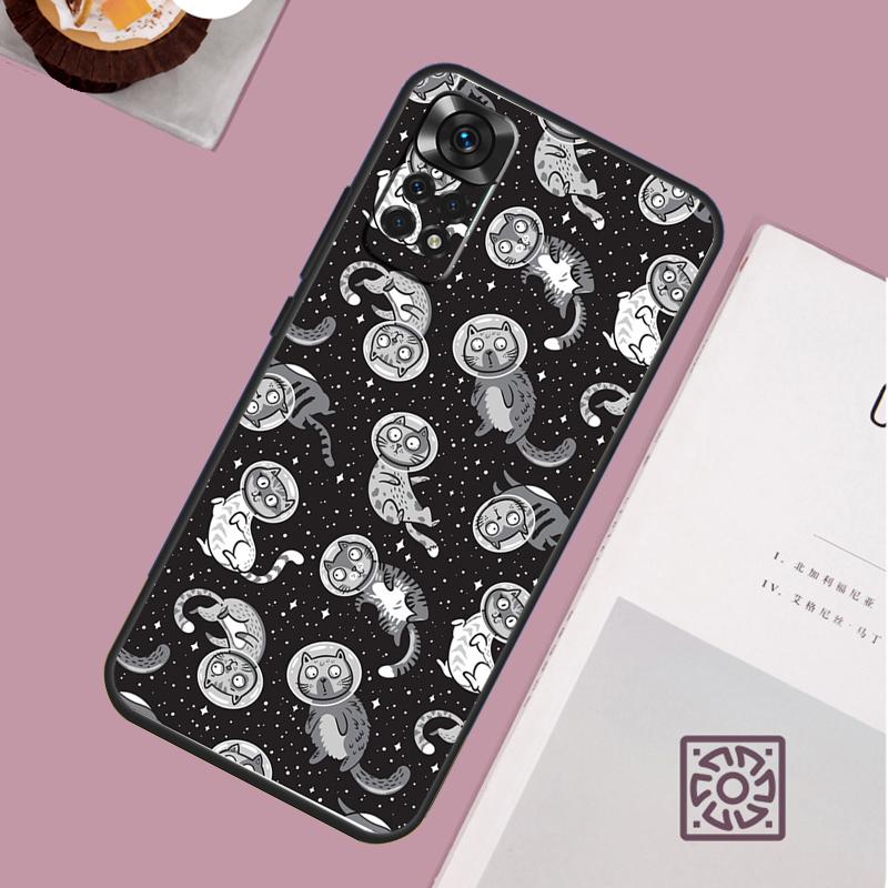 Чехол-кейс с рисунком НЛО Инопланетный Кот Вселенная для Xiaomi Redmi Note 14 13 12 11 15 Pro Plus Redmi 15 13 10 10C 12C 13C 14C 15C
