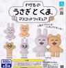 Understand Rabbit and Bear Mascot Figures of 5 Gacha Capsule Toy [Set (Complete)]