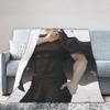 Super Soft BlanketKids Travel Gojo Satoru Jujutsu Kaisen Throw Blanket  Flannel Bedspread For Couch Chair Sofa Bed Cover
