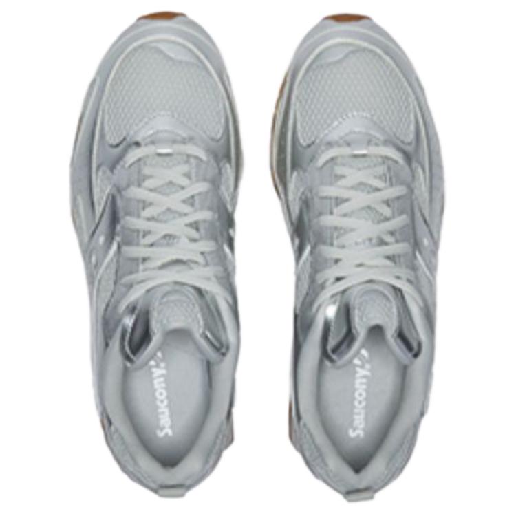 SAUCONY Trainer 80 X Comfortable Starry Light Inspiration Non-Slip Low-Top Casual Shoes Unisex Sneaker Silver S79070-1