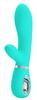 Rabbit Vibrator Thomas 11 X 3.8cm Turquoise - Pretty Love - Vibrating Rabbits