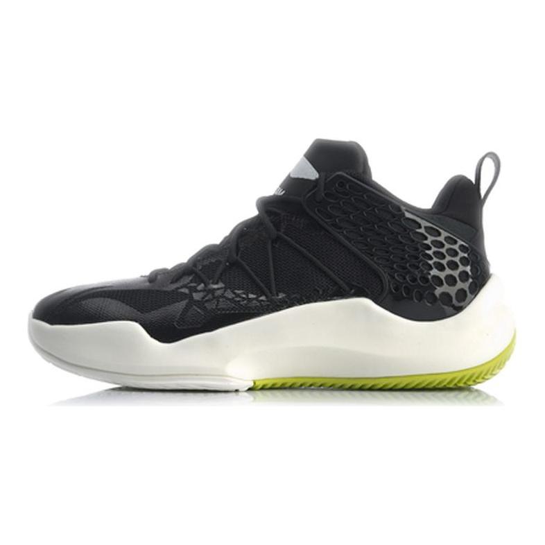 Li Ning Sonic 8 Team Амортизирующие Скользкие Устойчивые к истиранию Средние Баскетбольные кроссовки Мужские Черные ABPQ011-2