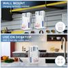 Wall Mounted Glove Holder Rack Space Saving Transparent Gloves Organizer Easy To Install Disposable Gloves Dispenser