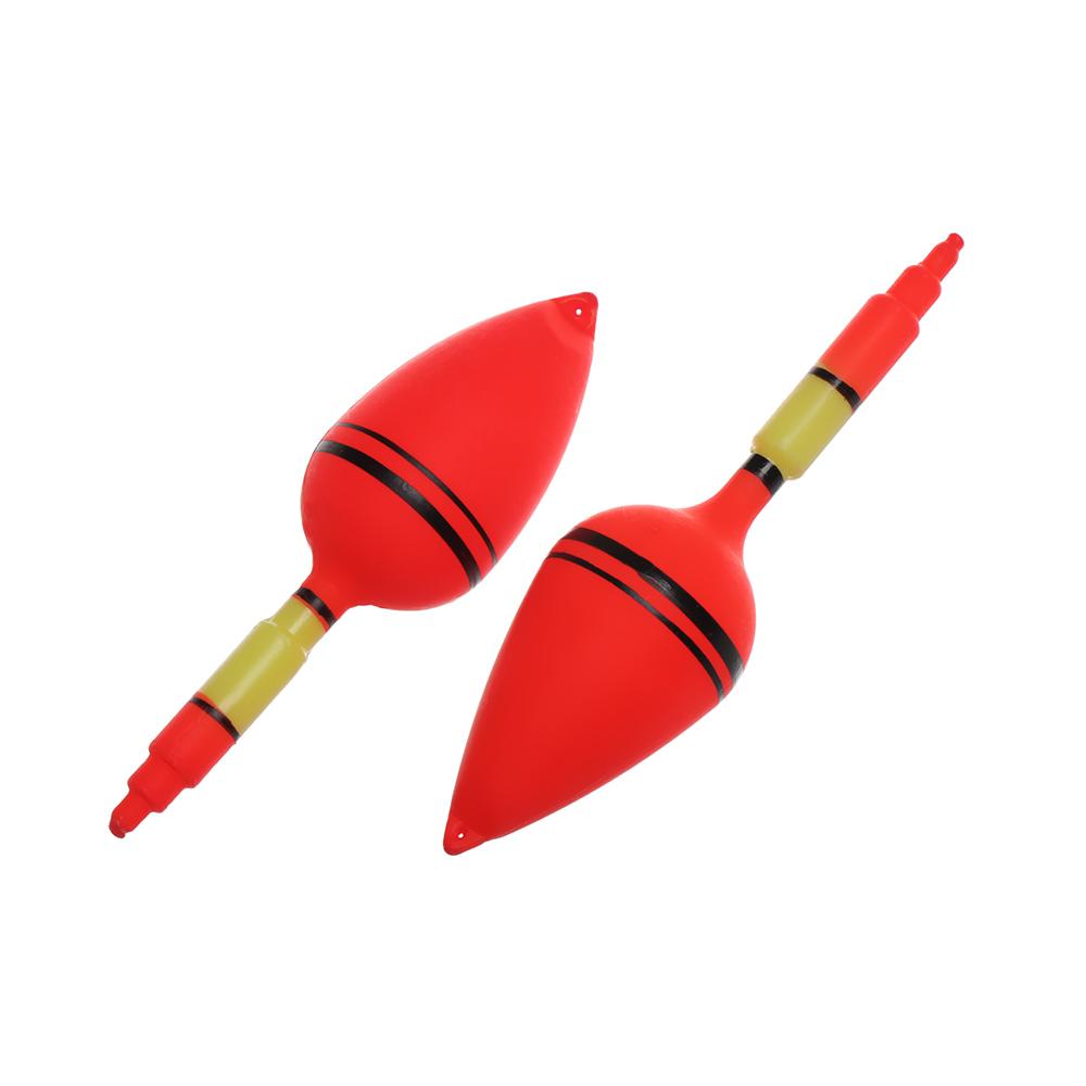 5pcs/set High Quality Plastic Bobber Eva Foam Ball Boia Fishing Night Float Light Stick