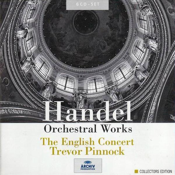 CD GEORG FRIEDRICH HÄNDEL - THE ENGLIS - Orchestral Works 4630942 Archiv Produkti Europe Classical Used