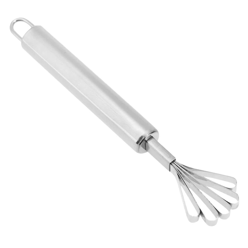 Coconut Shaving Knife Fish Scale Scraper Grater Stainless Steel Meat Scraping Household Kitchen Cleaning Accessory Gadget