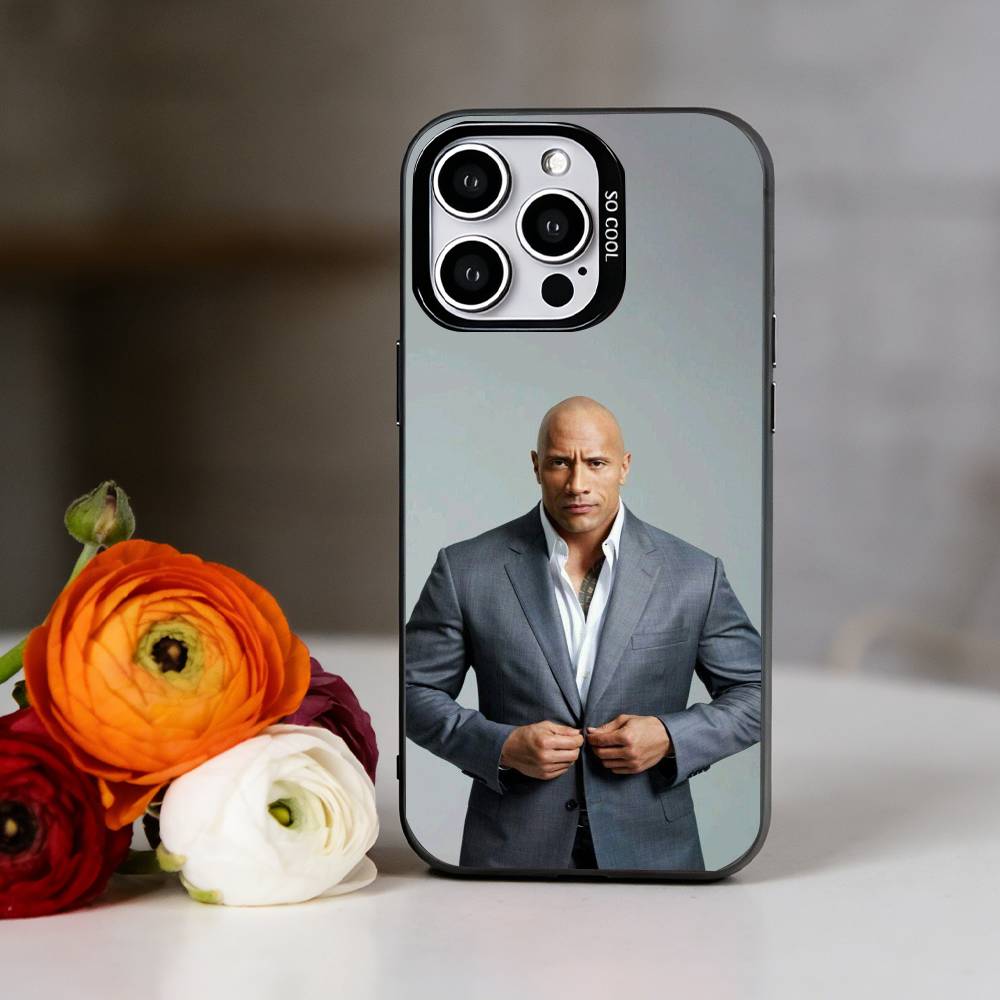 T-The R-Rock Phone Case For iPhone 17,16,15,14,13,12,11 Plus,Pro Max,XS,Colorful Silver Black Cover