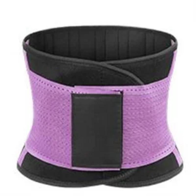 Дышащий корсет, впитывающий пот, однотонный нейлоновый пояс для защиты талии, спортивный теплый пояс для живота, фиксированный пояс