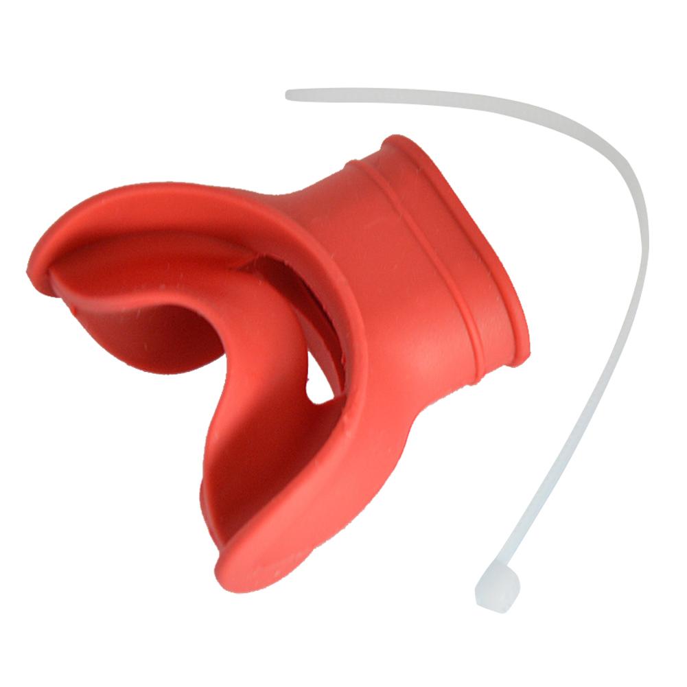 Silicone Scuba Diving Snorkel Regulator Mouthpiece Cover Octopus Holder Retainer Tongue Diving Mouthpiece Scuba Accessories