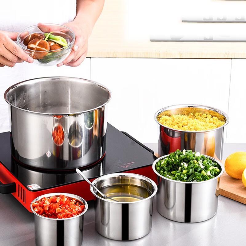 Stainless Steel Kitchen Storage Jar with Lid