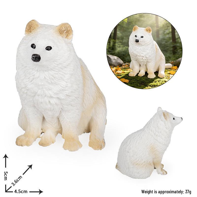 Cute Animal Models: Japanese Raccoon, Flying Squirrel, Monkey, Rabbit, Squirrel, Shiba Inu, Tiger, Lion, Lizard Toy Set