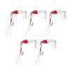 5 шт. 7 г рыболовные приманки VIB металлические жесткие приманки железные рыболовные снасти для соленой и пресноводной рыбалки красные
