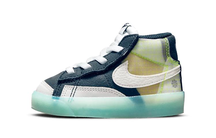 Nike Кроссовки Нескользящая Амортизация Износостойкая Нескользящая Амортизация Износостойкая Средняя высота DJ0313-400