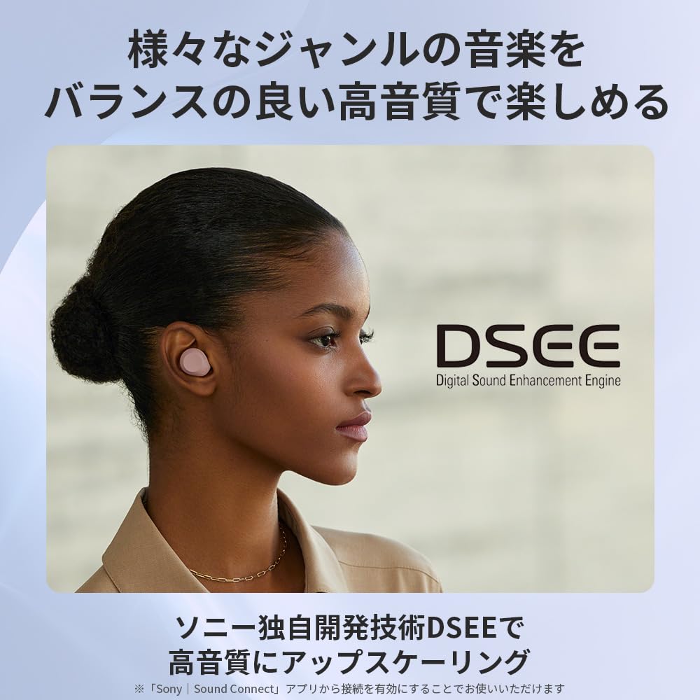 Sony WF-C710N Wireless Earbuds White Noise Cancelling Bluetooth Long Battery Life IPX4 Water Resistant Compact Lightweight Multi-Point Connection