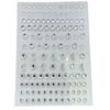 Moon Star Face Gems Self Adhesive Nail Art Decoration Stage Decoration Makeup Sticker