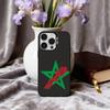 M-Марокко-C M-Марокко F-Флаг Чехол для телефона Для iPhone17,16,15,14,13,12,11 Plus,Pro Max Черный Конфетный серебристый чехол для телефона