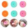 Home Wash Dishes Sponge Sponge Brush Tableware Flower Dishwashing Sponge Scouring Pads Round Shape