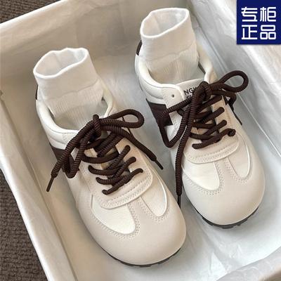 Весенние легкие спортивные кеды Forrest Gump на мягкой подошве, белые, в стиле ретро, модные, универсальные, на плоской подошве, обувь Dexun, женские, новые модели 2025 года