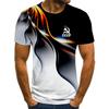 Men's Short-sleeved Round-neck Summer Casual T-shirt 2025 Fashion Trend Short-sleeved