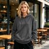 Women's Loose Fit Pullover Hoodie with, Color Athletic Sweatshirt for Sports and Casual Wear