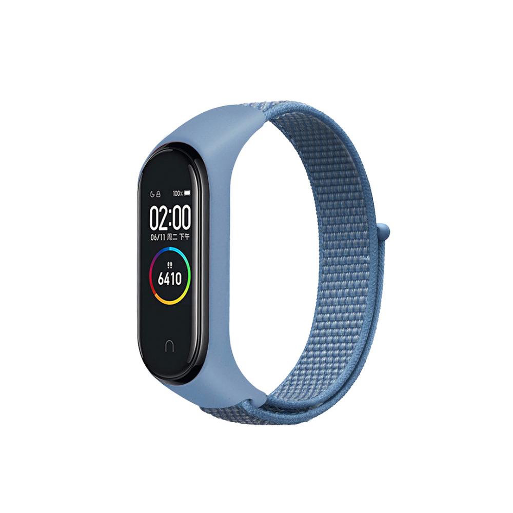 Nylon Loop Strap for Xiaomi Mi Band 9 8 Braided Adjustable Replacement Watch Band Sport Bracelet for Mi Band 8 7 6 5 4 3 Strap