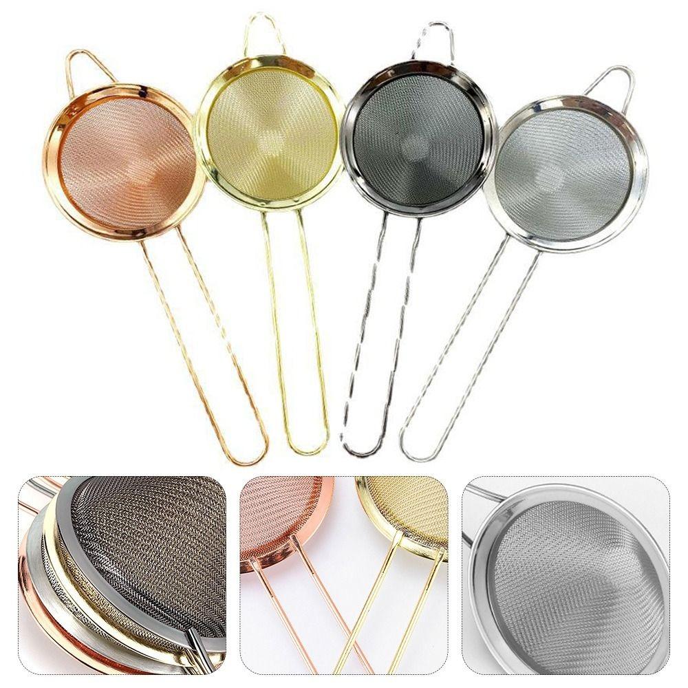 Конусообразный коктейльный стрейнер Rose Gold Cone Strainer Great Bar Strainer Drinks
