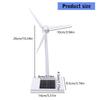 Solar Windmill Assembly Kits Plastic Educational Science Toy For Kids Outdoor Renewable Energy Learning Craft Project
