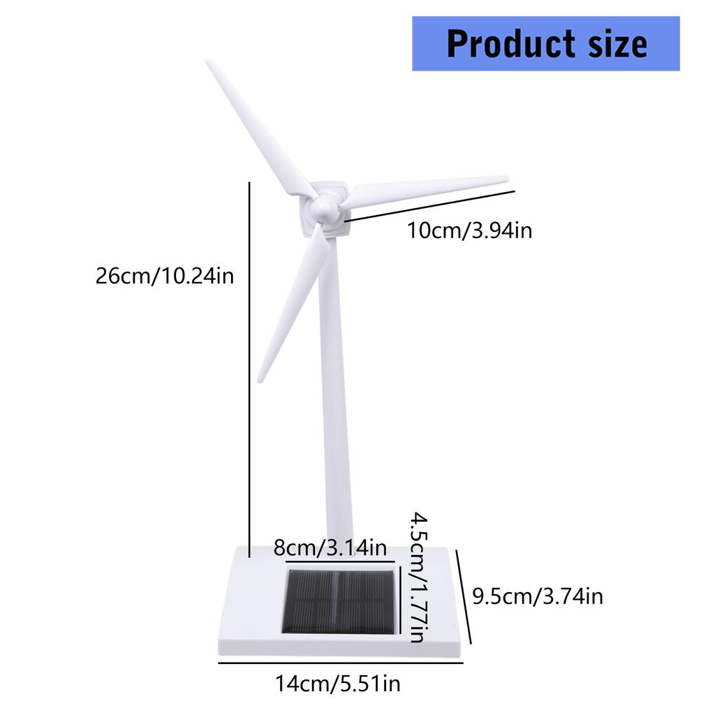 Solar Windmill Assembly Kits Plastic Educational Science Toy For Kids Outdoor Renewable Energy Learning Craft Project